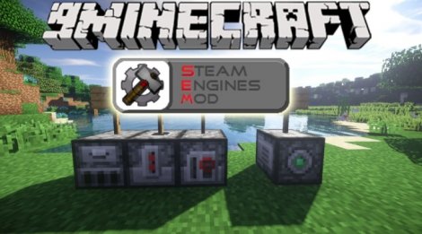 Скачать Steam Engines 1.11.2, 1.8.9, 1.7.10 / Моды Для Майнкрафт.