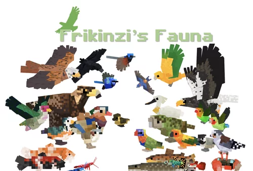 Frikinzi's Fauna 1.18.2, 1.16.5, 1.12.2