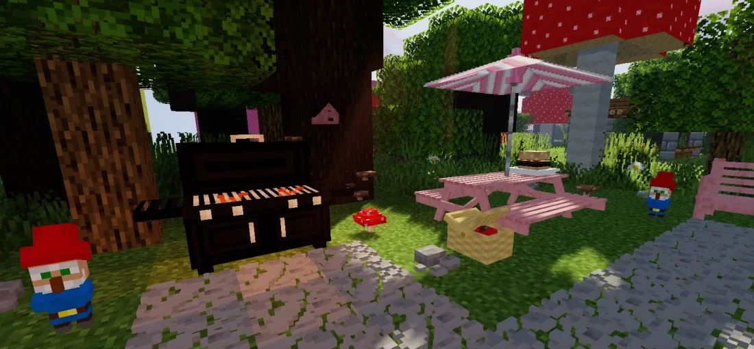 Moa decor: Garden 1.20.1, 1.19.4, 1.18.2