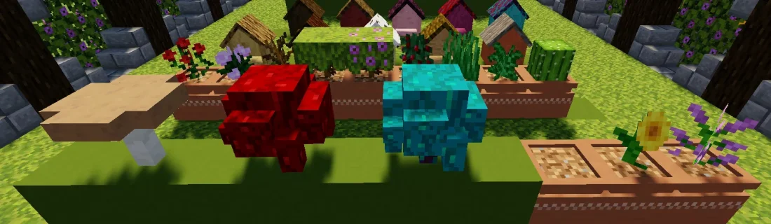 Moa decor: Garden 1.20.1, 1.19.4, 1.18.2