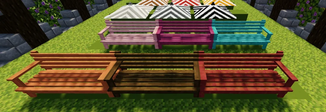 Moa decor: Garden 1.20.1, 1.19.4, 1.18.2