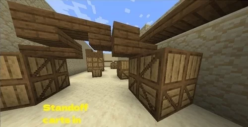 Standoff carts in minecraft 1.18.2